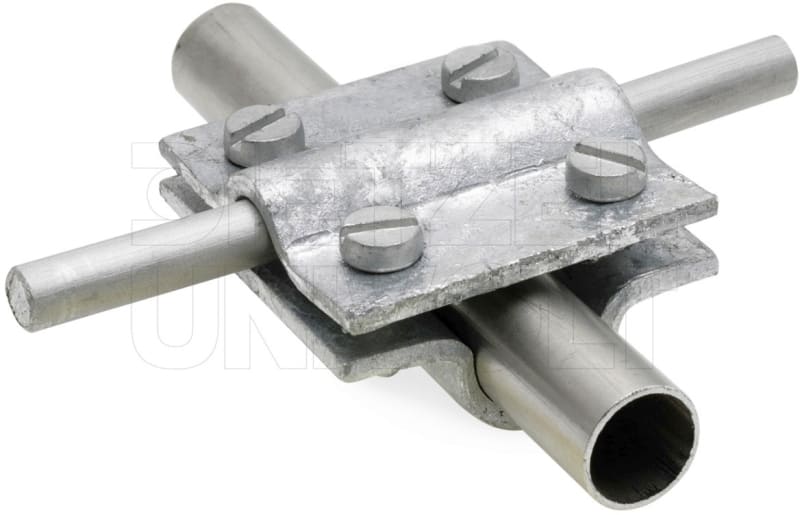 DIETZEL - Kreuzklemme,M6x16mm,Grundplatte m. Gewinde,rund/rund 8-10/16mm,feuerverz.