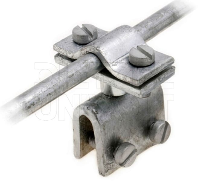 DIETZEL - Falzklemme, M6x16 mm, drehbar, feuerverzinkt