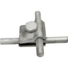 DIETZEL - Mehrzweckklemme,rd Ø8-10mm/rd Ø8-10mm,ohne Gegenmutter,Sechskantschraube M10