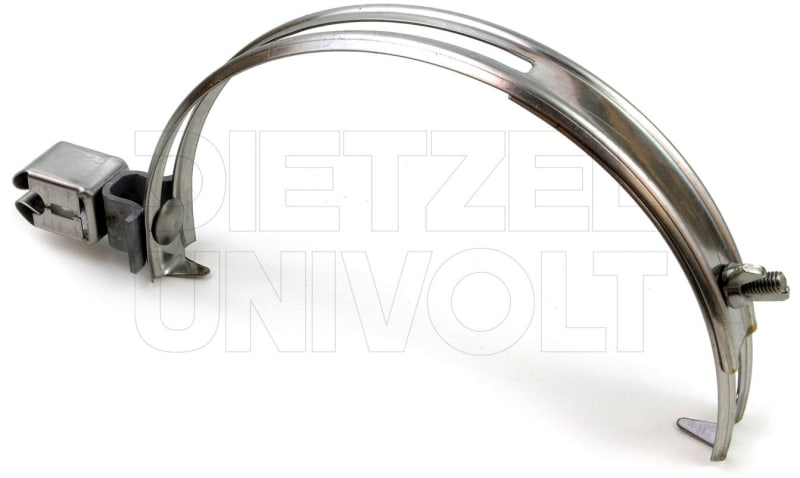DIETZEL - Firstbügel, 190-400 mm, Ø 8 mm, mit Spannhalter, verstellbar groß, Niro
