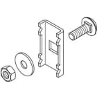 DIETZEL - Gitterbahnverbinder, 41x18 mm, inkl. Schraube+Mutter, sendzimir-feuerverzinkt