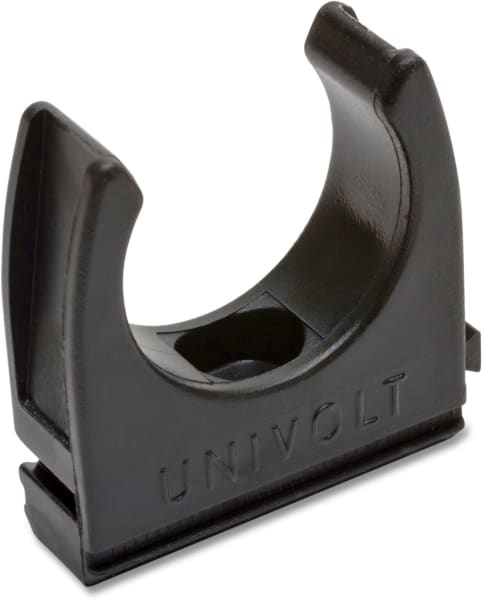 DIETZEL - PVC-Klemmschelle, Ø 20 mm, anreihbar, schwarz