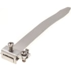 DIETZEL - Erdungsbandrohrschelle, 1/8 - 1 1/2'', 16 mm², Niro