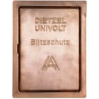 DIETZEL - Revisionstür, 230x180x15 mm, mit Schnappverschluss, 230x180x15 mm, Kupfer
