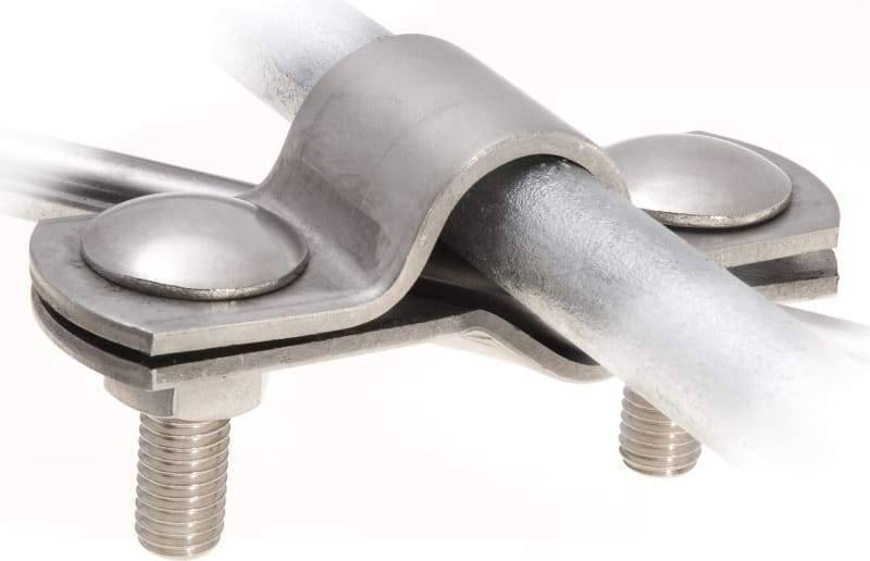 DIETZEL - Tiefenerderschelle, Ø 20 mm/8-10 mm, Niro V4A