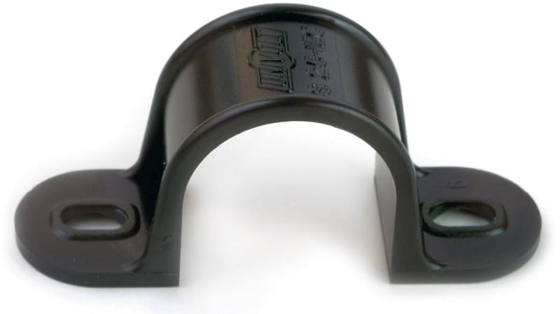 DIETZEL - HFT-Schelle, zweilappig, Ø 40 mm, halogenfrei, schwarz