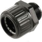 DIETZEL - Schlauchverschraubung, Ø 40 mm, M40x1,5 mm, gerade, IP54, PPO, schwarz