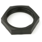 DIETZEL - HFT-Gegenmutter, Ø 16 mm, halogenfrei, schwarz