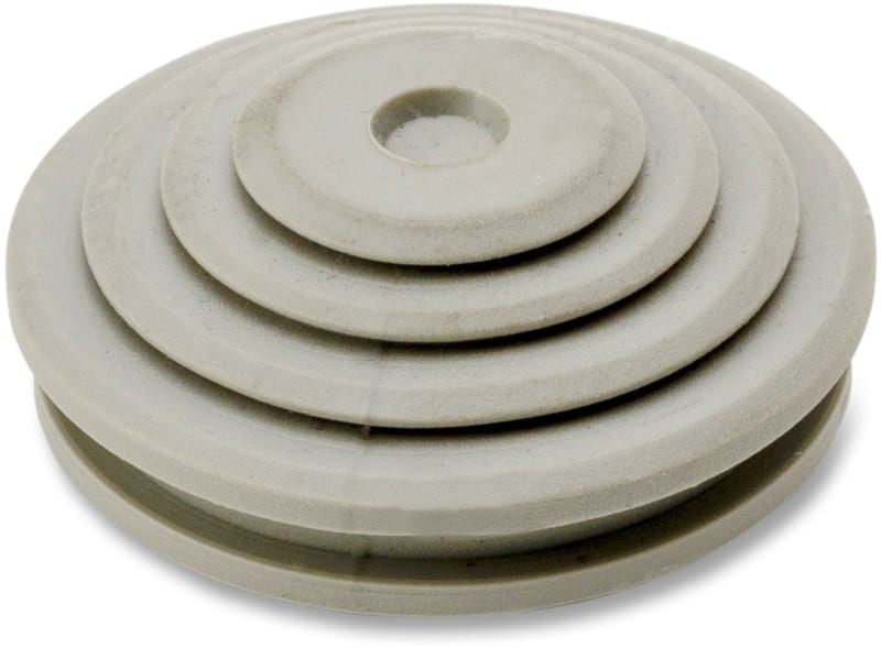 DIETZEL - HFT-Anschluss-Nippel, Ø 32 mm für Ø 16-25 mm, halogenfrei, grau