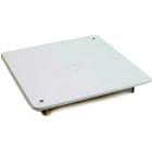 DIETZEL - PVC-Randdeckel, 100x100 mm, weiß