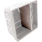 DIETZEL - PVC-Isoliertrennwand, 100x100 mm, weiß