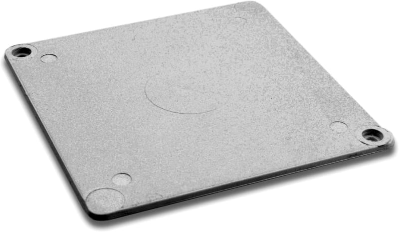 DIETZEL - PVC-Randdeckel, 100x100 mm, weiß