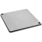 DIETZEL - PVC-Randdeckel, 100x100 mm, weiß
