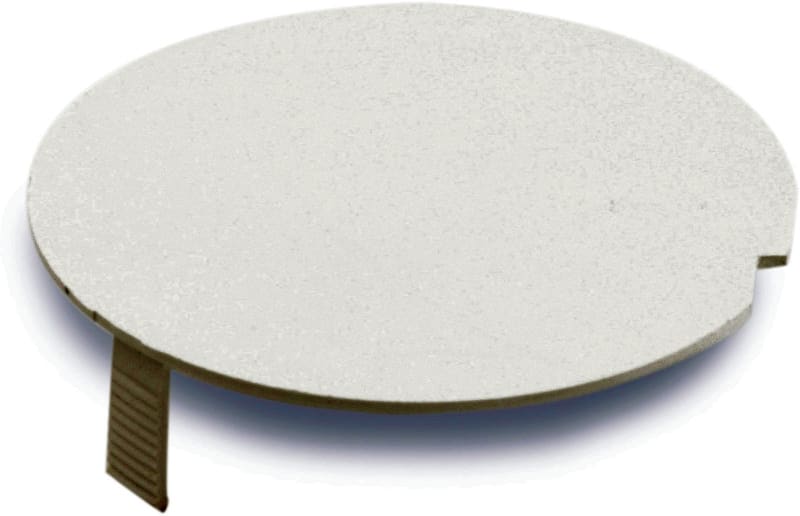 DIETZEL - PVC-Tapetendeckel Ø 70 mm, weiß