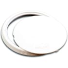 DIETZEL - PVC-Abzweigrahmen, Ø 85 mm, Deckel putzbündig, weiß