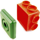 DIETZEL - PE-Betonbau-Abzweigschalterkasten-Set, halogenfrei, orange