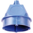 DIETZEL - PE-Betonbau-Deckenauslasstrichter mit Gewindeeinsatz M5, halogenfrei, blau