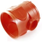 DIETZEL - PE-Betonbau-Geräteabzweigdose-Mittelteil, halogenfrei, orange