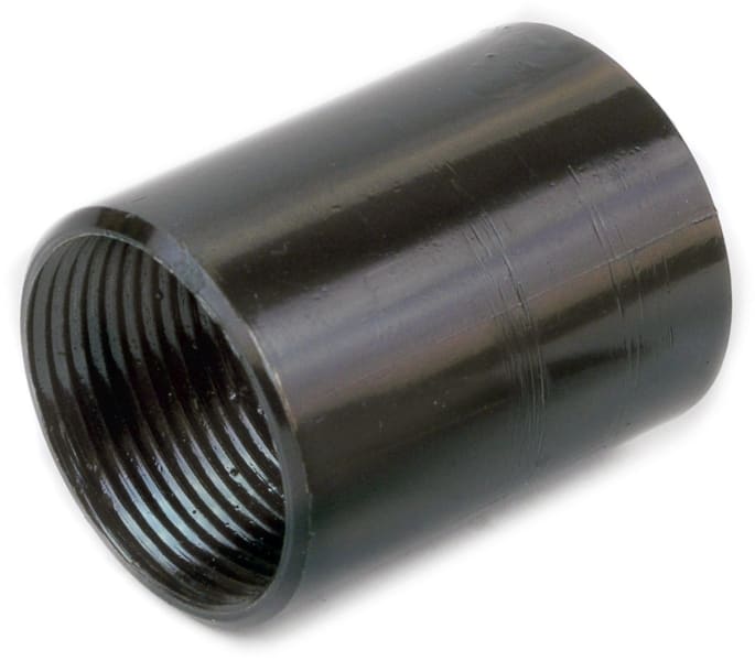 DIETZEL - STAPA-Gewindemuffe, Ø 32 mm, pulverbeschichtet, schwarz
