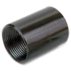 DIETZEL - STAPA-Gewindemuffe, Ø 50 mm, pulverbeschichtet, schwarz