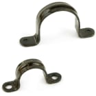 DIETZEL - STAPA-Schelle Ø 20 mm, zweilappig, pulverbeschichtet, schwarz