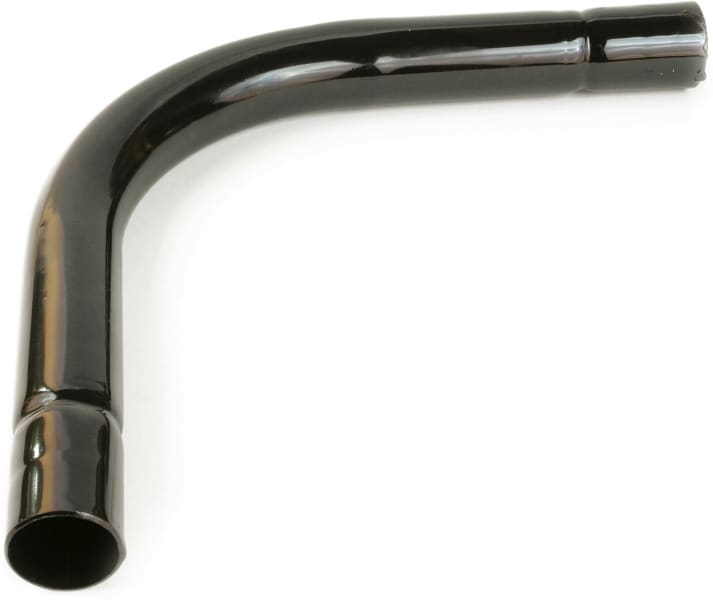 DIETZEL - STAPA-Steckbogen, Ø 25 mm, 90°, gesickt, pulverbeschichtet, schwarz