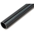 DIETZEL - STAPA-Steckrohr, Ø 50 mm, starr, schwer, pulverbeschichtet, schwarz, 3 m