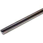 DIETZEL - Stahl-Hohlschiene, roh, ungelocht, 2 m