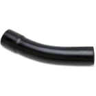 DIETZEL - PVC-Kabelschutz-Steckbogen, Ø 75 mm, 30°, gemufft, schwarz