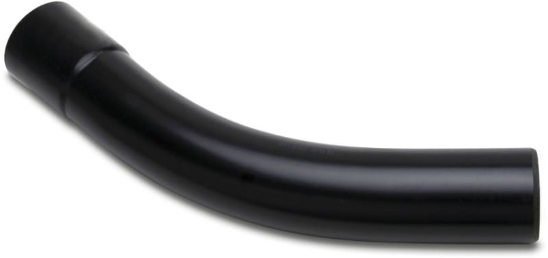 DIETZEL - PVC-Kabelschutz-Steckbogen, Ø 63 mm, 45°, gemufft, schwarz