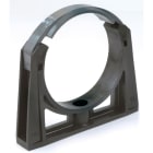 DIETZEL - PE-Kabelschutz-Klemmschelle mit Haltebügel, Ø 160 mm, schwarz-grau