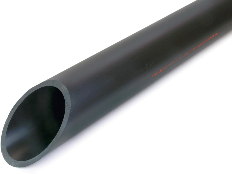DIETZEL - PE-Kabelschutzrohr, Ø 75 mm, biegsam, mittel, N450, ohne Muffe, schwarz, 100 m