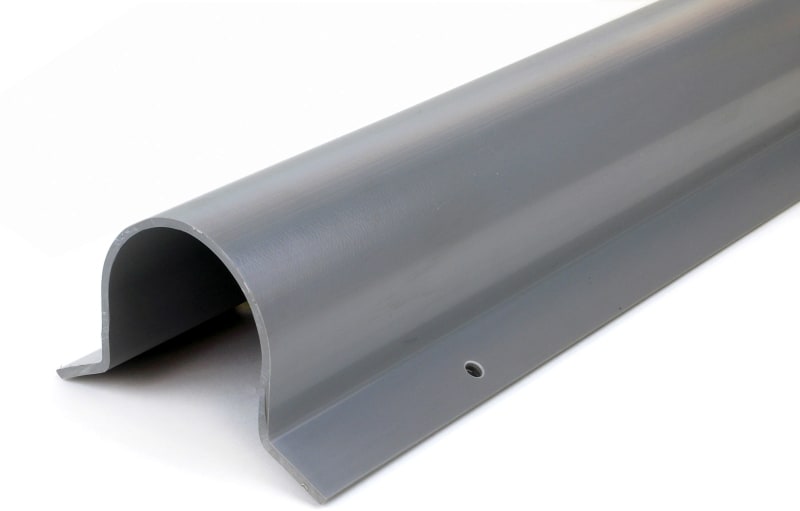 DIETZEL - PVC-Mastaufführung Ø 50 mm, grau, 3 m