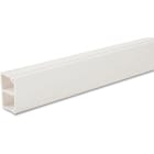 DIETZEL - PVC-Minikanal, zweizügig, 16x40 mm, weiß, 2 m / 30 m