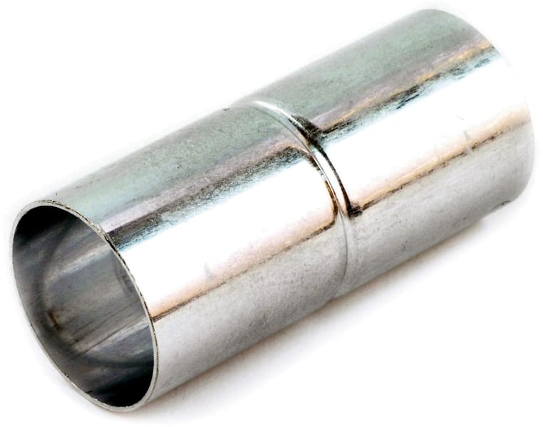 DIETZEL - Steckmuffe, Ø 50 mm, mittig gesickt, Aluminium