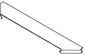 DIETZEL - Rinnenanbeuabzweigdeckel, 100 mm, sendzimir-feuerverzinkt
