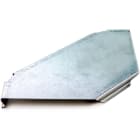 DIETZEL - Rinnenbogendeckel, 90°, 300 mm, Edelstahl (V2A)
