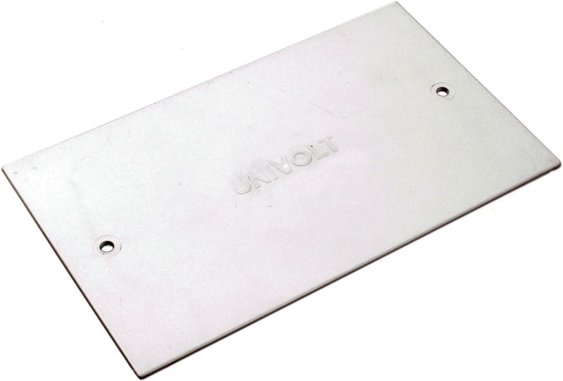DIETZEL - PVC-Randdeckel, 200x400 mm, weiß