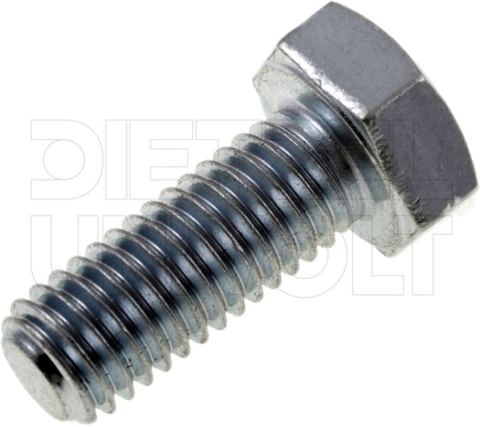 DIETZEL - Sechskantschraube, Ø 6 mm, 6 mm, SW 10 mm, galvanisch verzinkt