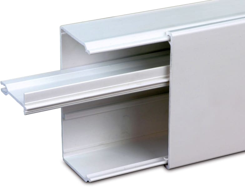 DIETZEL - Trennwand, 75 mm, für MAK, weiß, 3 m
