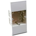 DIETZEL - Einbaudose, 70x150x40 mm, ohne Deckelkupplung, für MAK, weiß
