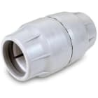 DIETZEL - PP-Steckverbinder, Ø 32 mm, druckdicht, pflügbar, hellgrau