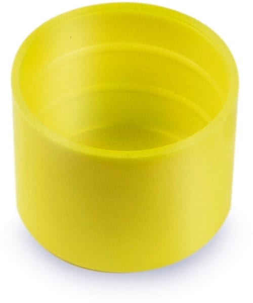 DIETZEL - Verschlusskappe, gelb, PE, für Rohr 63