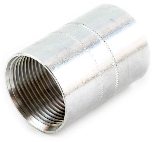 DIETZEL - Gewindemuffe, Ø 25 mm, mittig gesickt, Aluminium