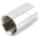 DIETZEL - Gewindemuffe, Ø 25 mm, mittig gesickt, Aluminium