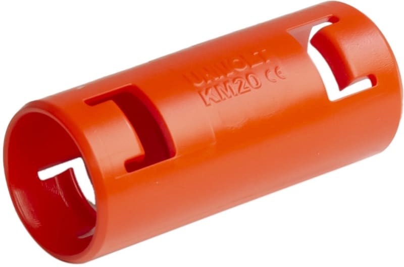 DIETZEL - PE-Krallenmuffe, Ø 20 mm, halogenfrei, orange