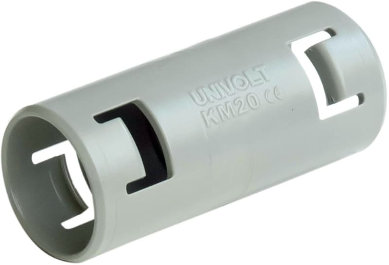 DIETZEL - PE-Krallenmuffe, Ø 32 mm, chlorfrei, grau