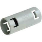 DIETZEL - PE-Krallenmuffe, Ø 25 mm, chlorfrei, grau