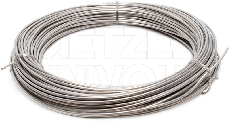 DIETZEL - Runddraht, Ø 8 mm, Aluminium, weich, Ring 20 kg