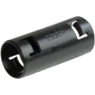 DIETZEL - PE-Krallenmuffe, Ø 32 mm, chlorfrei, schwarz